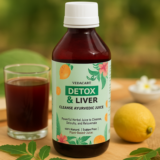 VEDACART Detox & Liver Cleanse Ayurvedic Juice